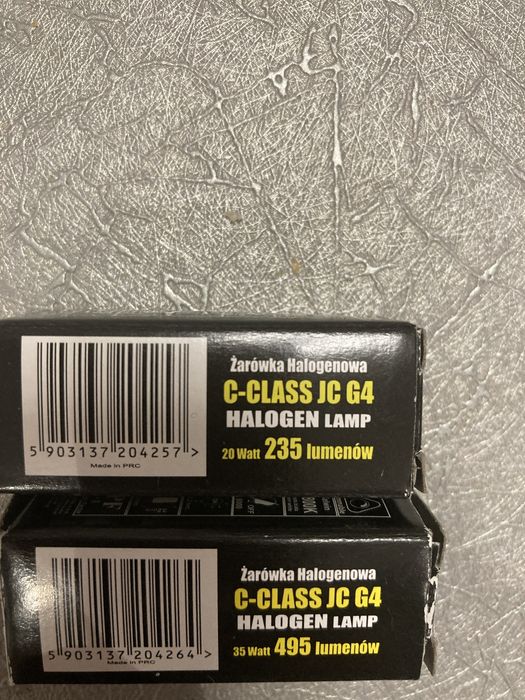 Żarówki  halogenowe 2 szt różne