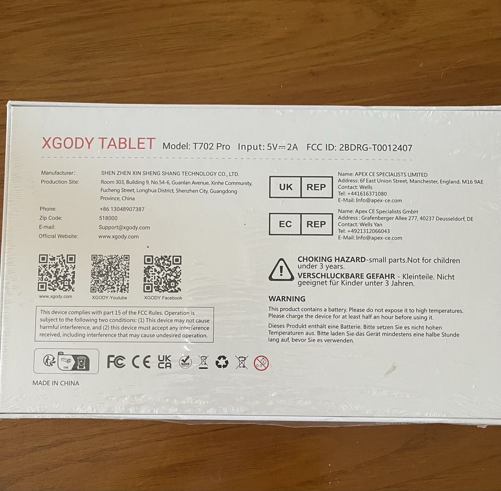 2 tablets de criança