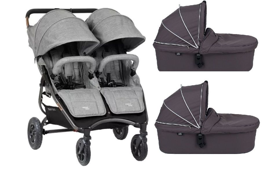 Valco Baby Snap Duo Sport wózek bliźniaczy + gondole 2 szt