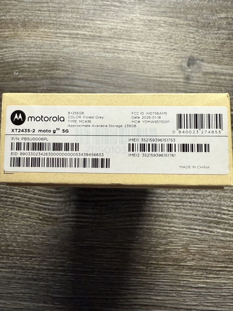 Motorola g55 5G 8/256 гб