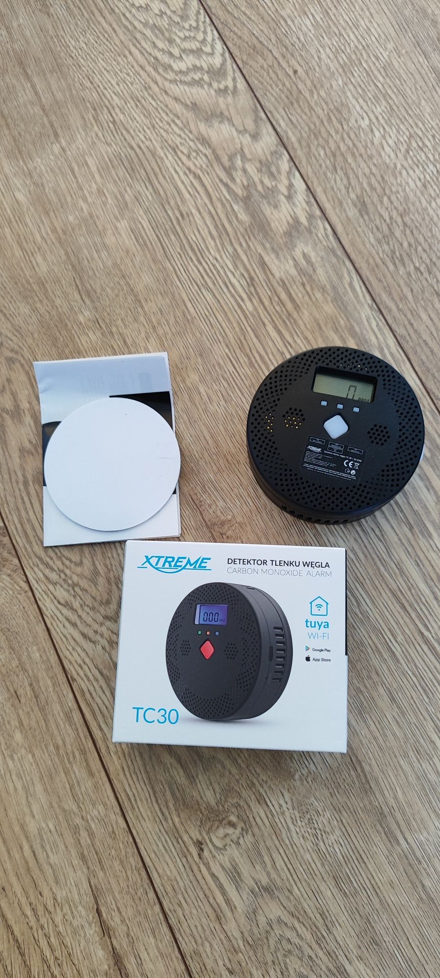 Czujnik czadu Firesco FCO-850 WF detektor tlenku węgla WiFi Smart Tuya