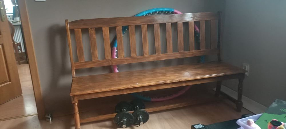 Ławka lite drewno sosnowe