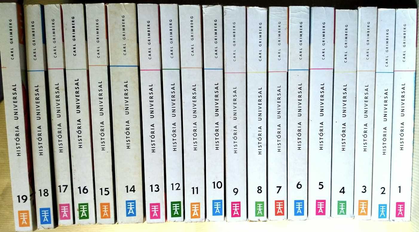 História Universal – Vols. 1 a 19-Carl Grimberg