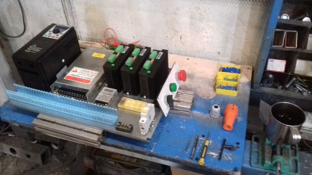 Щитовая для ЧПУ CNC станка, сборка под заказ