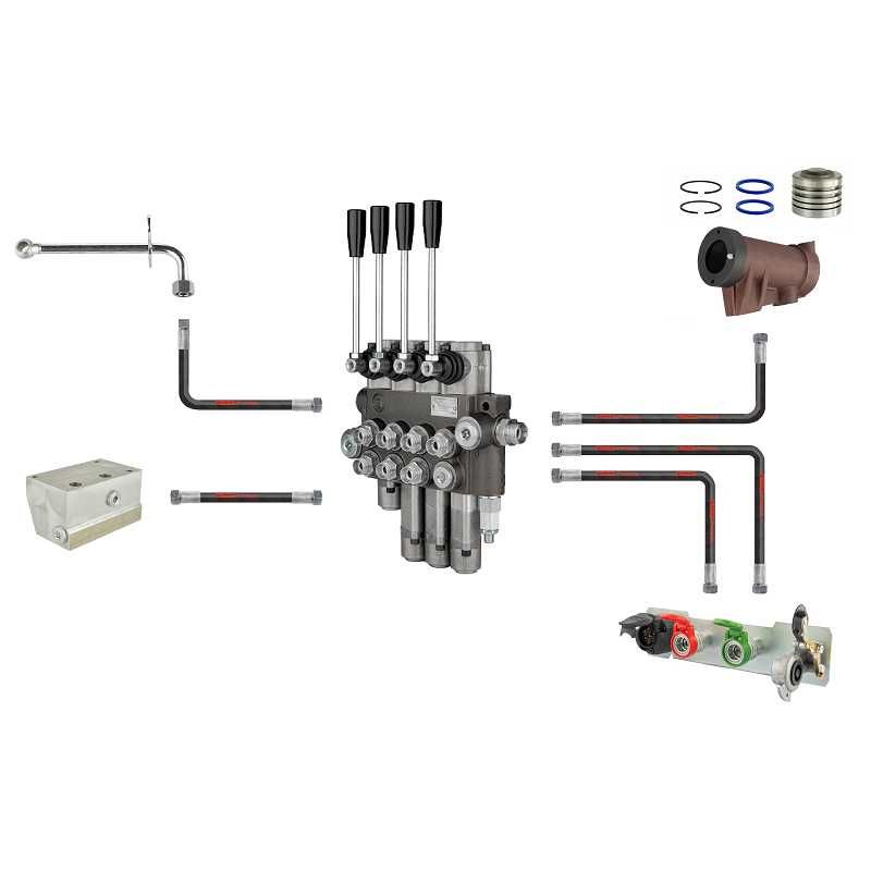 Hydraulika C-360 C360 z zewnętrznym rozdzielaczem