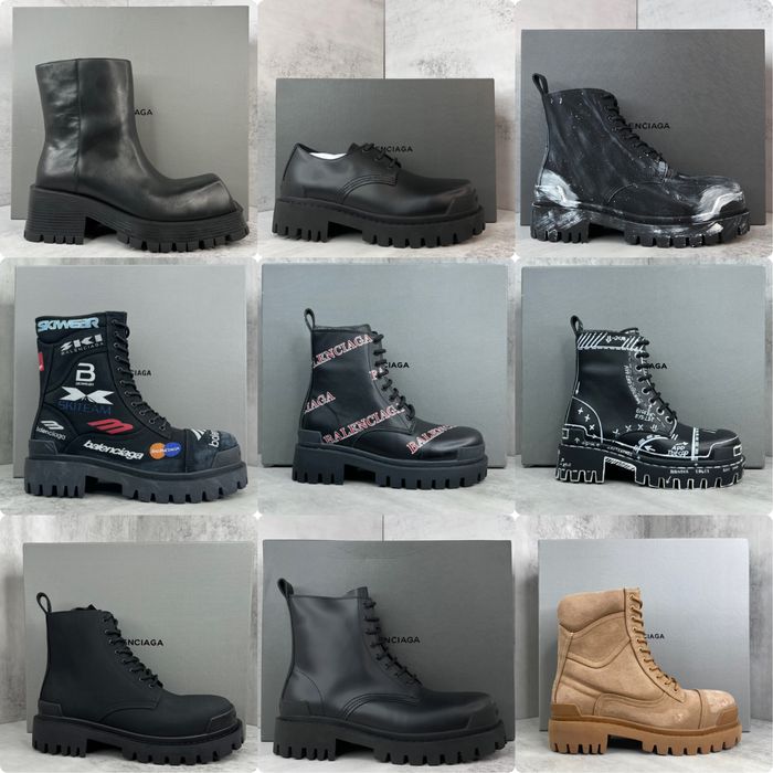 Balenciaga Boots/Strike/Bulldozer/Alaska/Venom/Steroid/Stomper