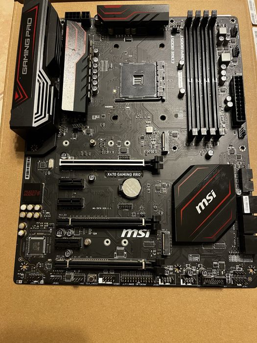 MSI x470 Gaming Pro