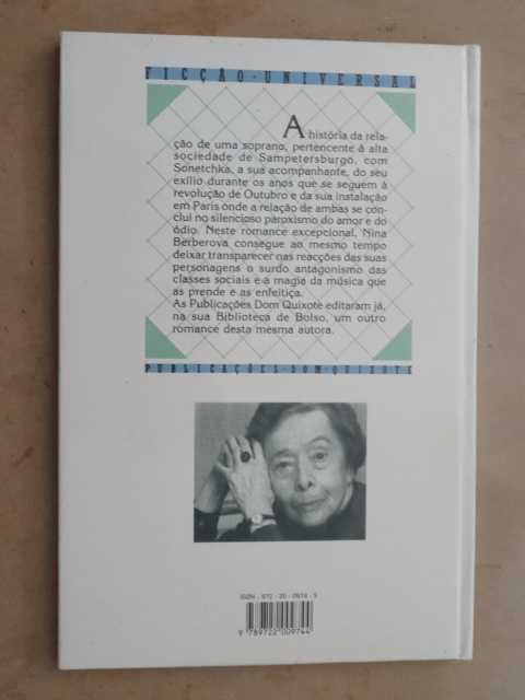 A Acompanhante de Nina Berbérova - 1ª Edição