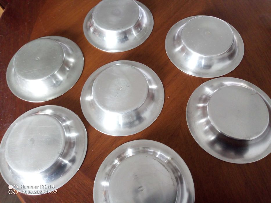 Famak Łódz -Przedwojenne podstawki pod szklanki-komplet 6 szt + gratis