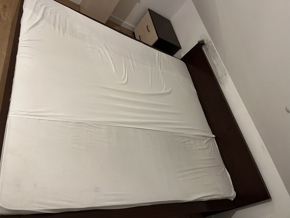 Łozko do sypialni zestaw toaletka szafka nocna