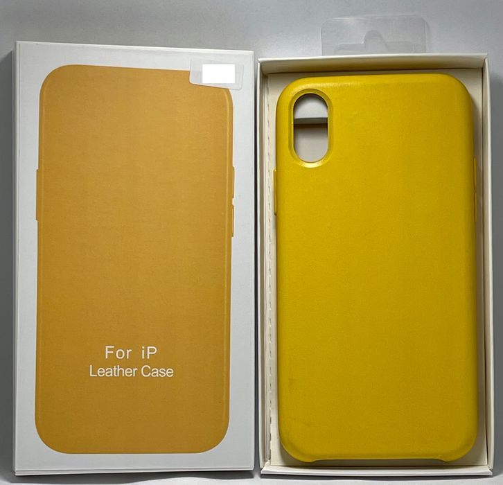 Etui Case Leather Skórzane Do Apple Iphone Xs Max