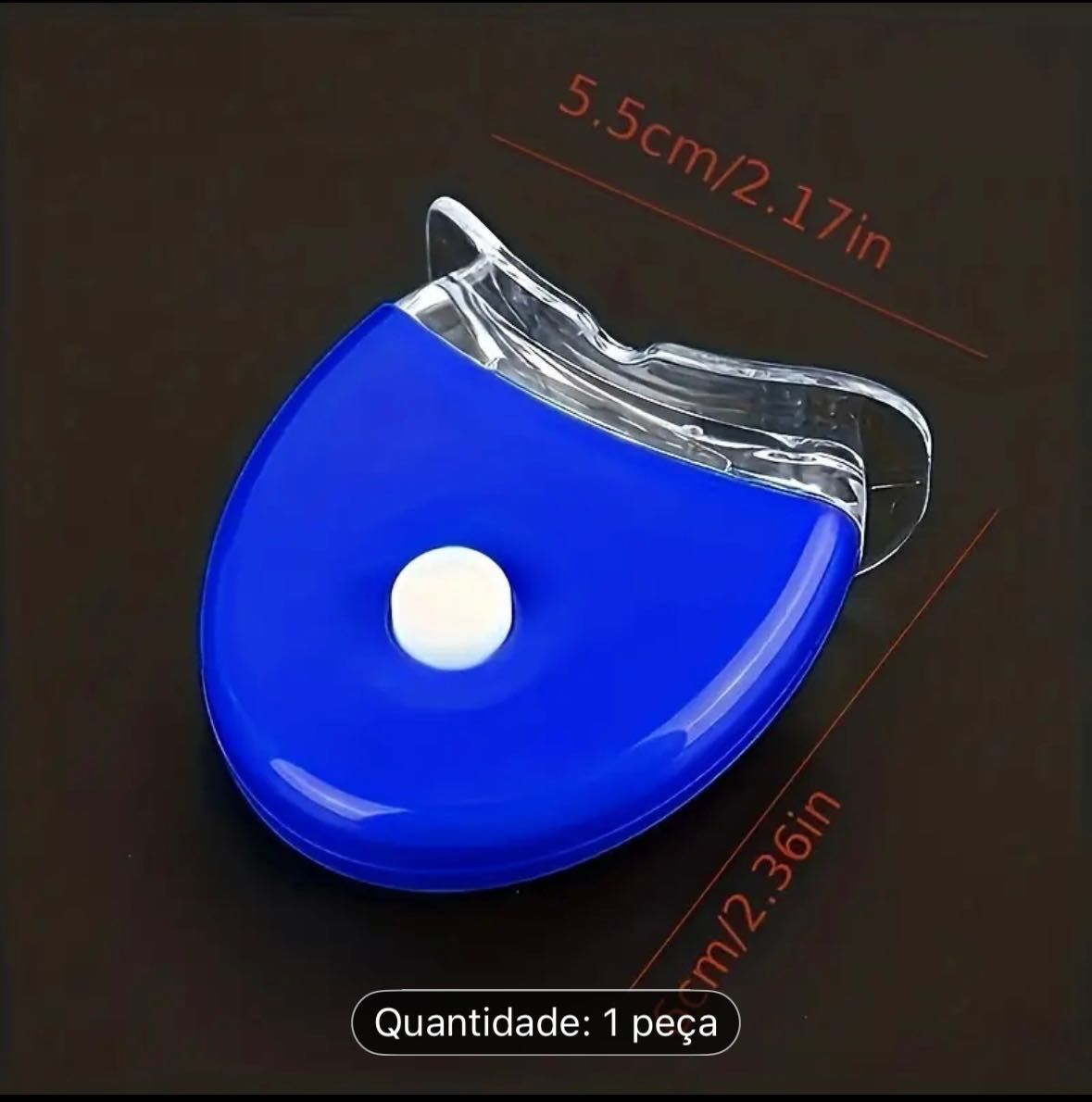 Branqueador dentário de luz Led
