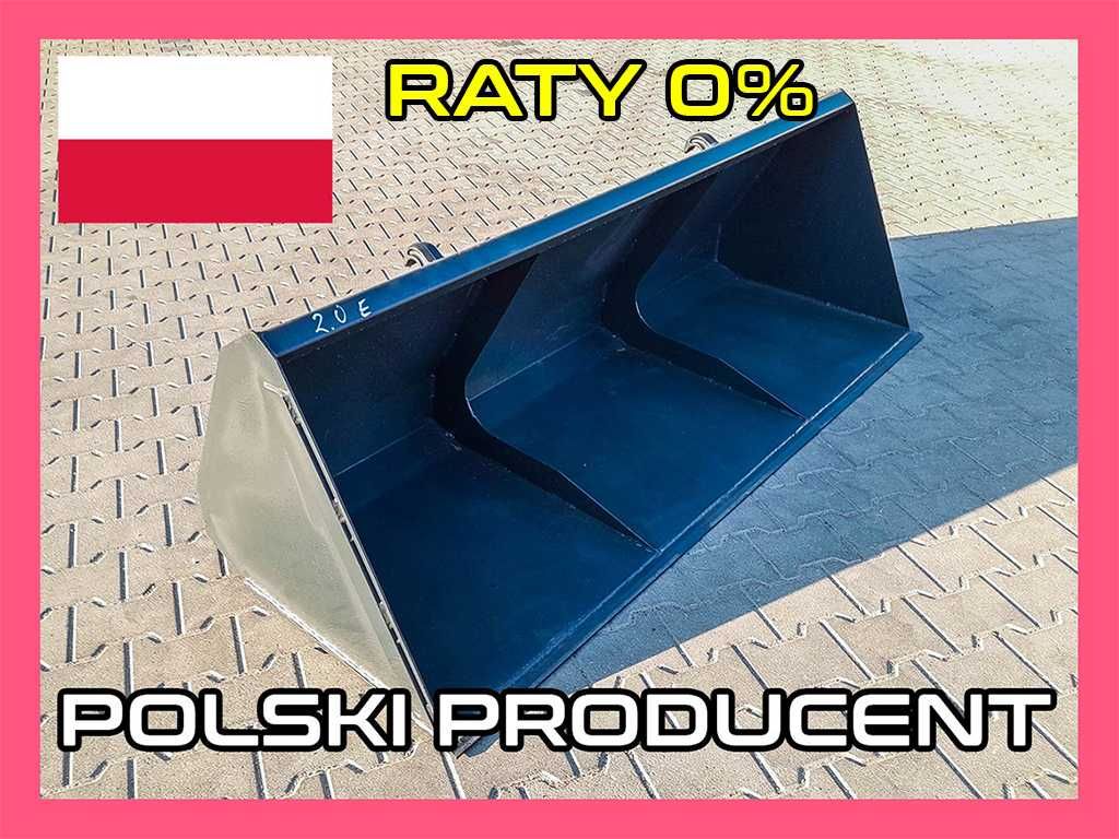 Szufla do Sypkich 2,2 2,4 Faucheux do ładowacza euroramka Sypa raty