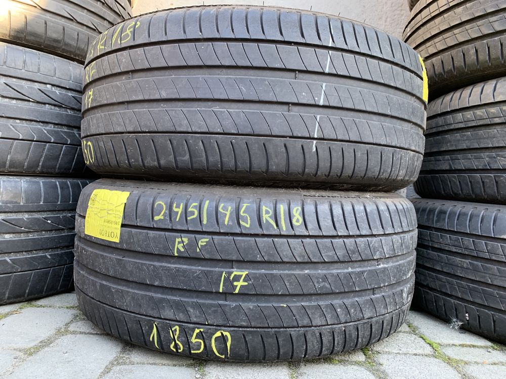 Літні вживані шини 245/45R18	Michelin Primacy 3 RF