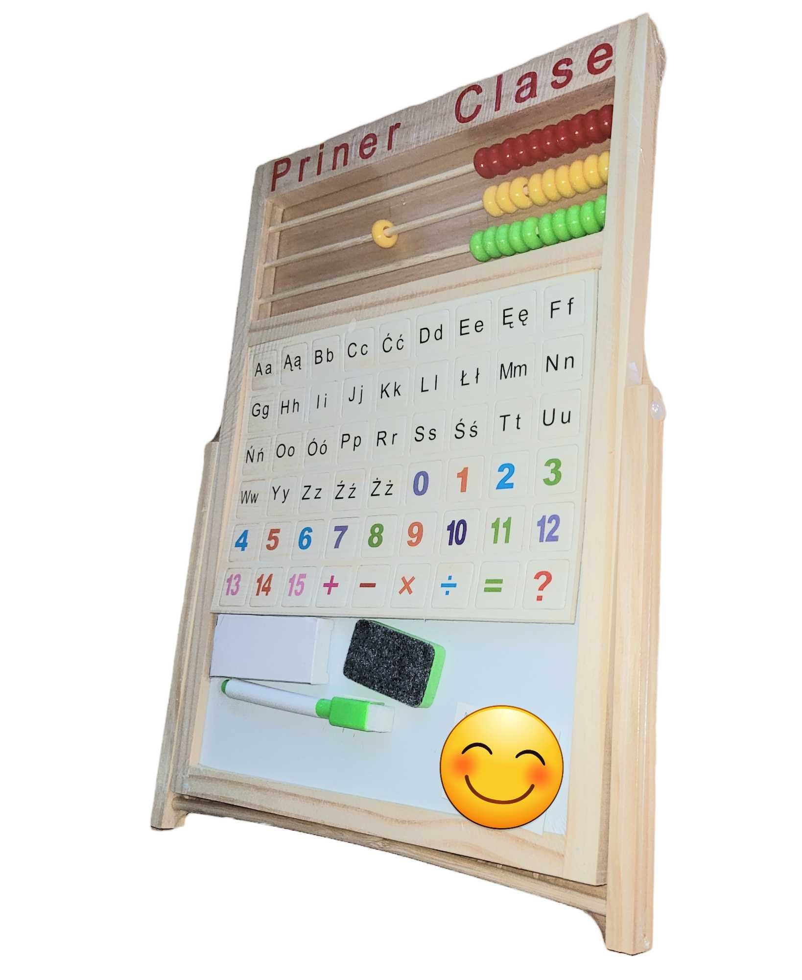 Nowa magnetyczna tablica dwustronna edukacyjna #423