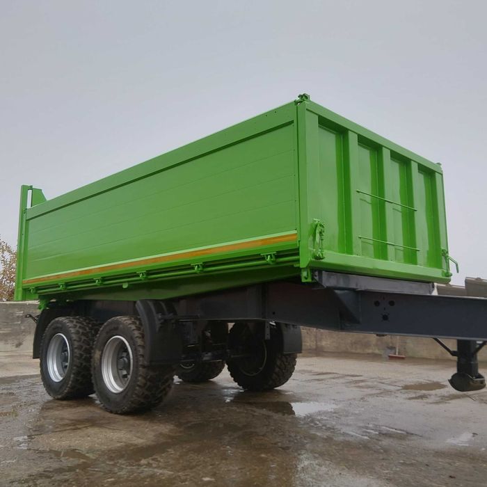 Tandem 3 x wywrotka  Kel-berg 20 T przyczepa  szerokie koła