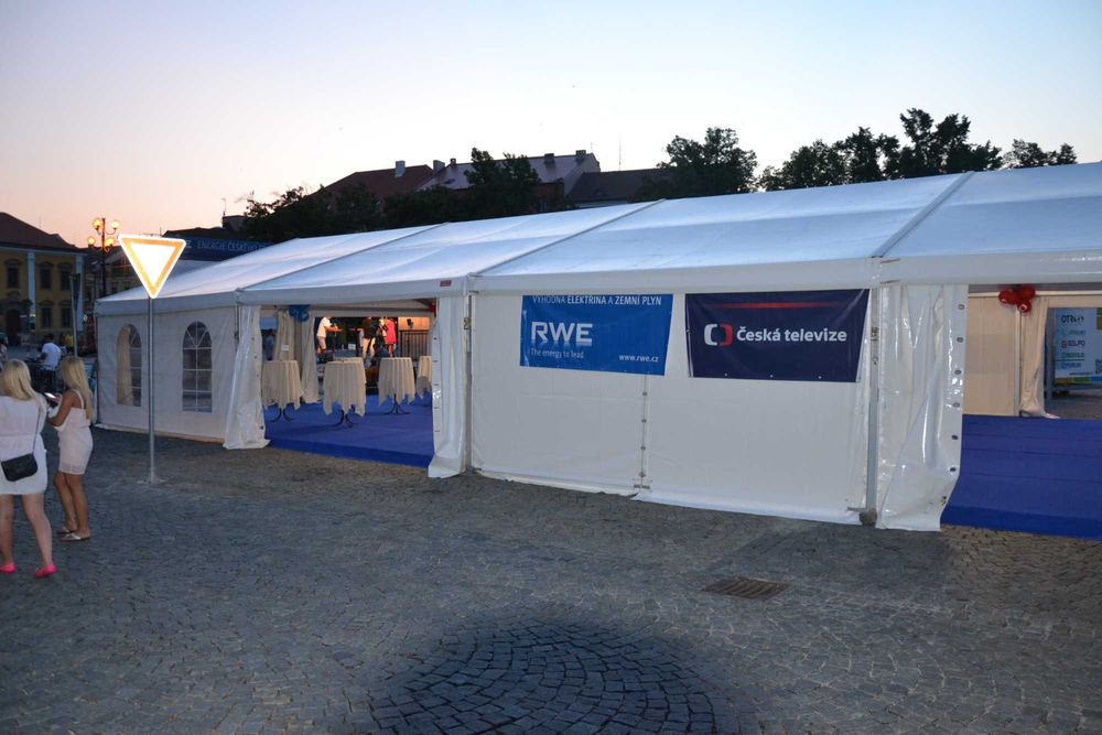 Hala namiotowa 10x25m, Pol-Plan, hala imprezova, hala magazynowa