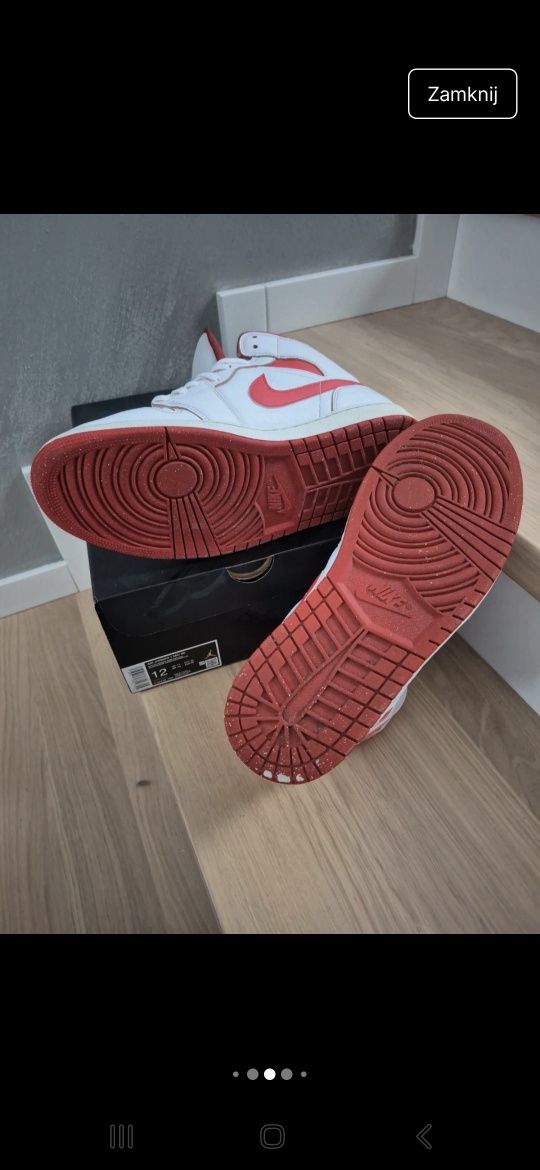 Air Jordan 1 Mid Se 46 30 cm wysokie