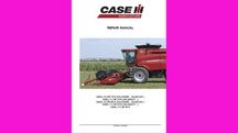 CASE 7010, 8010, 9010-AXIAL-FLOW instrukcja napraw SERWISOWA