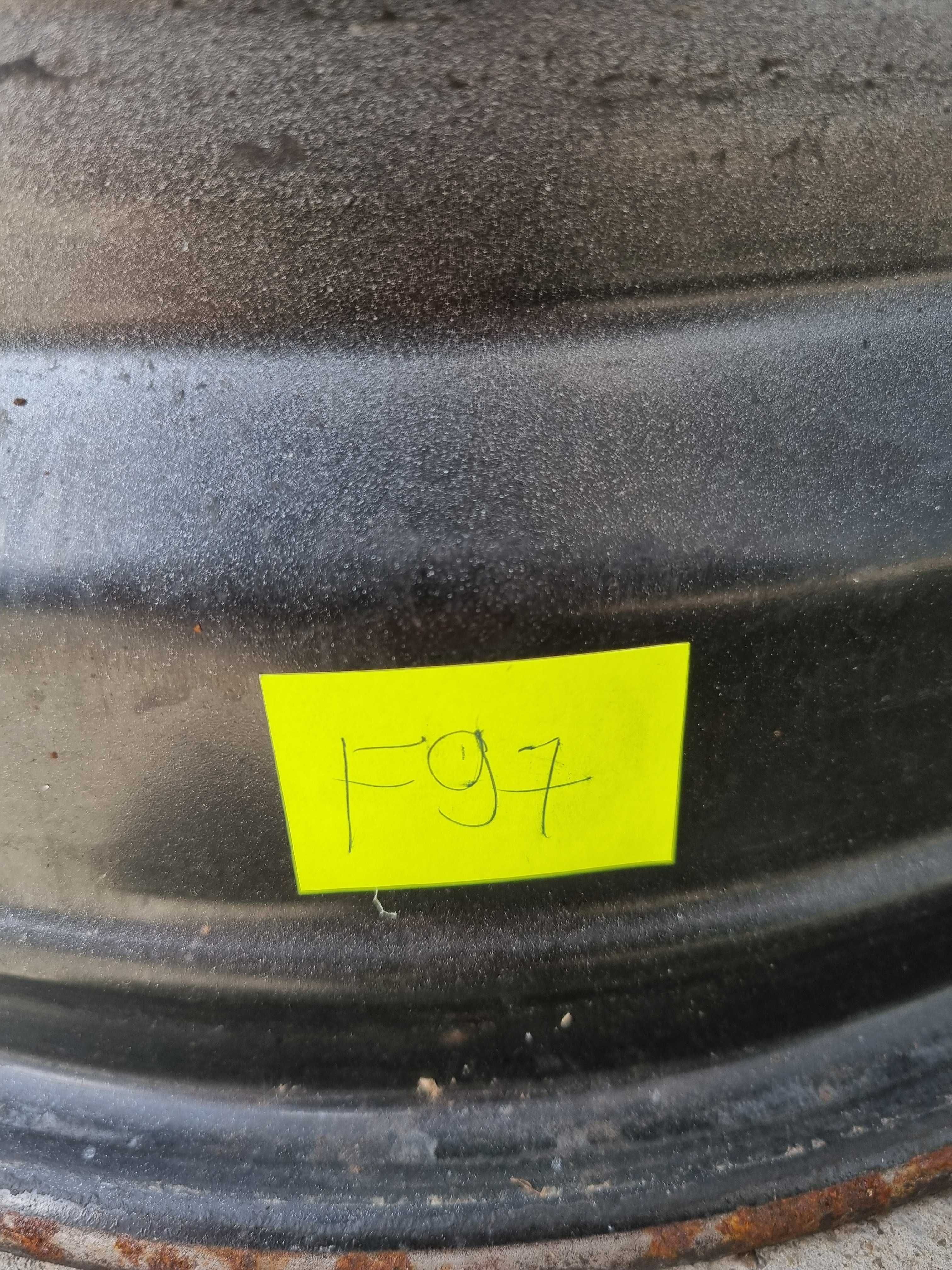 FELGI STALOWE 5x112 R16" 6Jx 16 ET50 VW Caddy Golf Jetta KOMPLET F97
