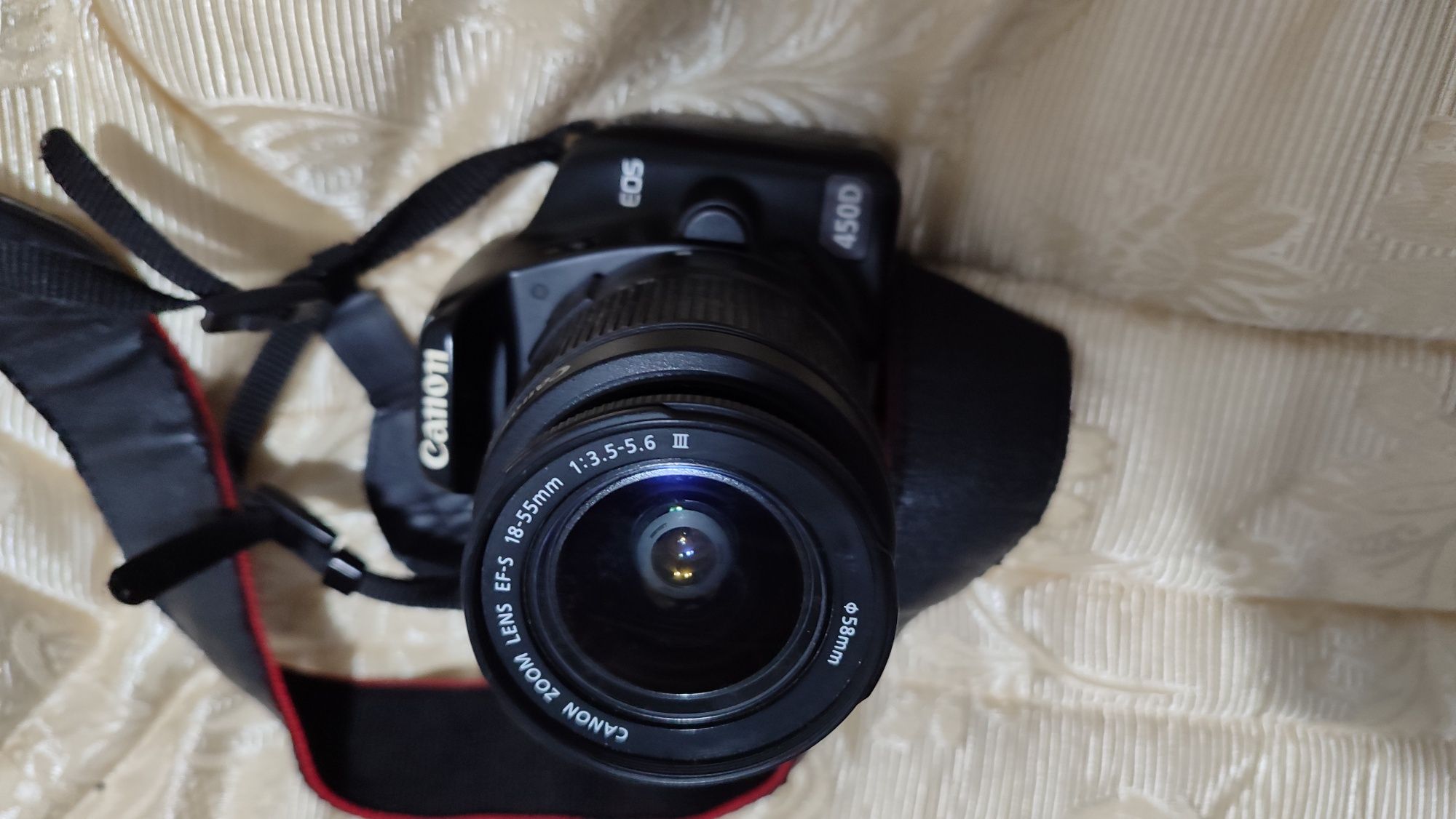 Canon EOS 450D + acessórios como nova