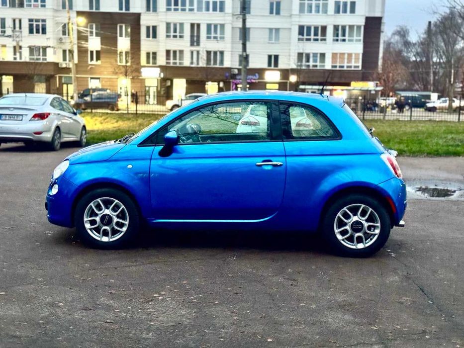 Fiat 500 Pop 2015 Blue 1.4L автомат