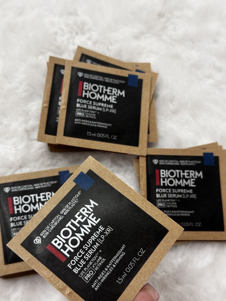 serum biotherm homme force supreme 28,5 ml blue serum lp-xr retinol