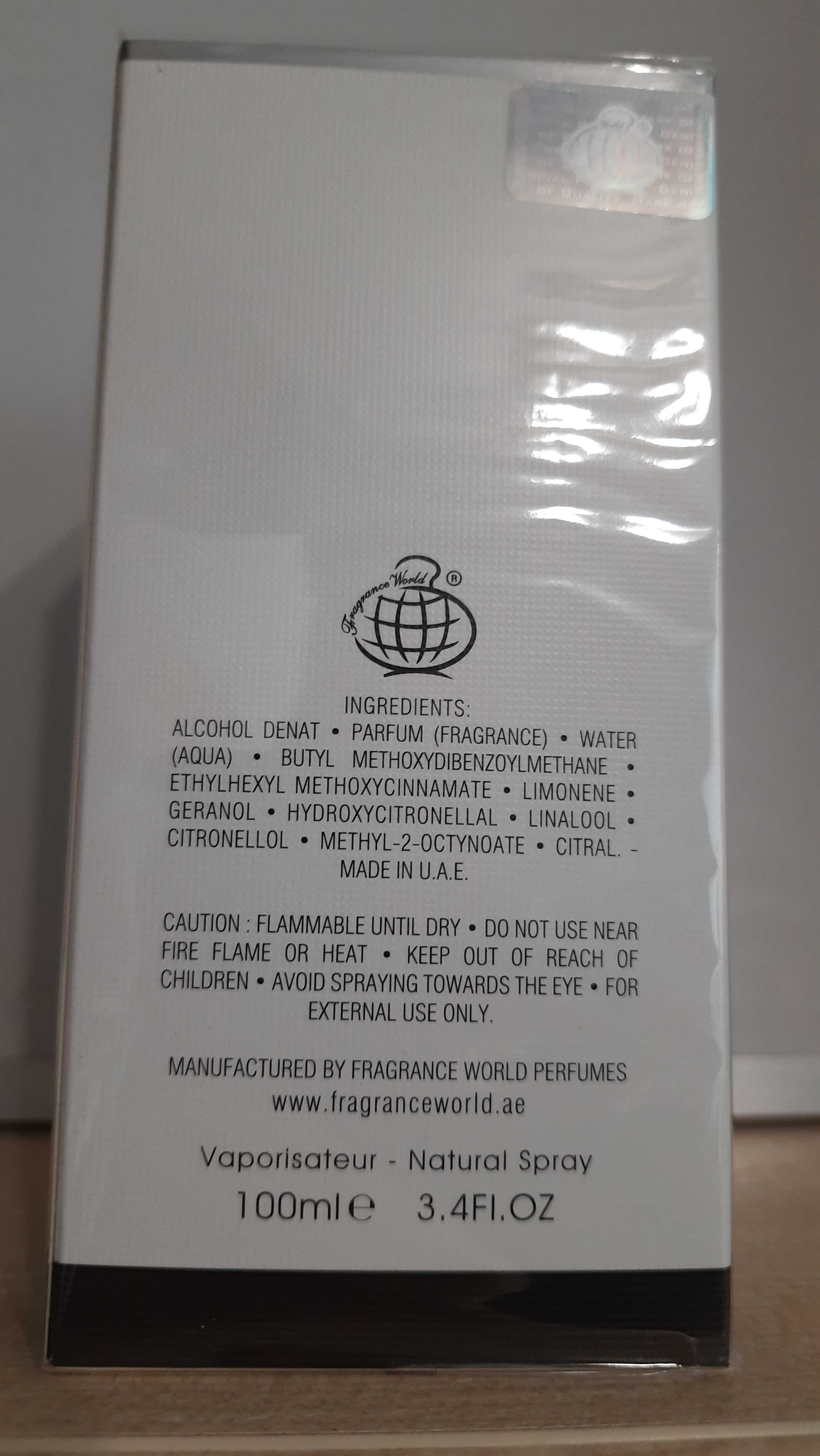 Fragrance World Suits 100ml EDP klon YSL Tuxedo nowe w folii