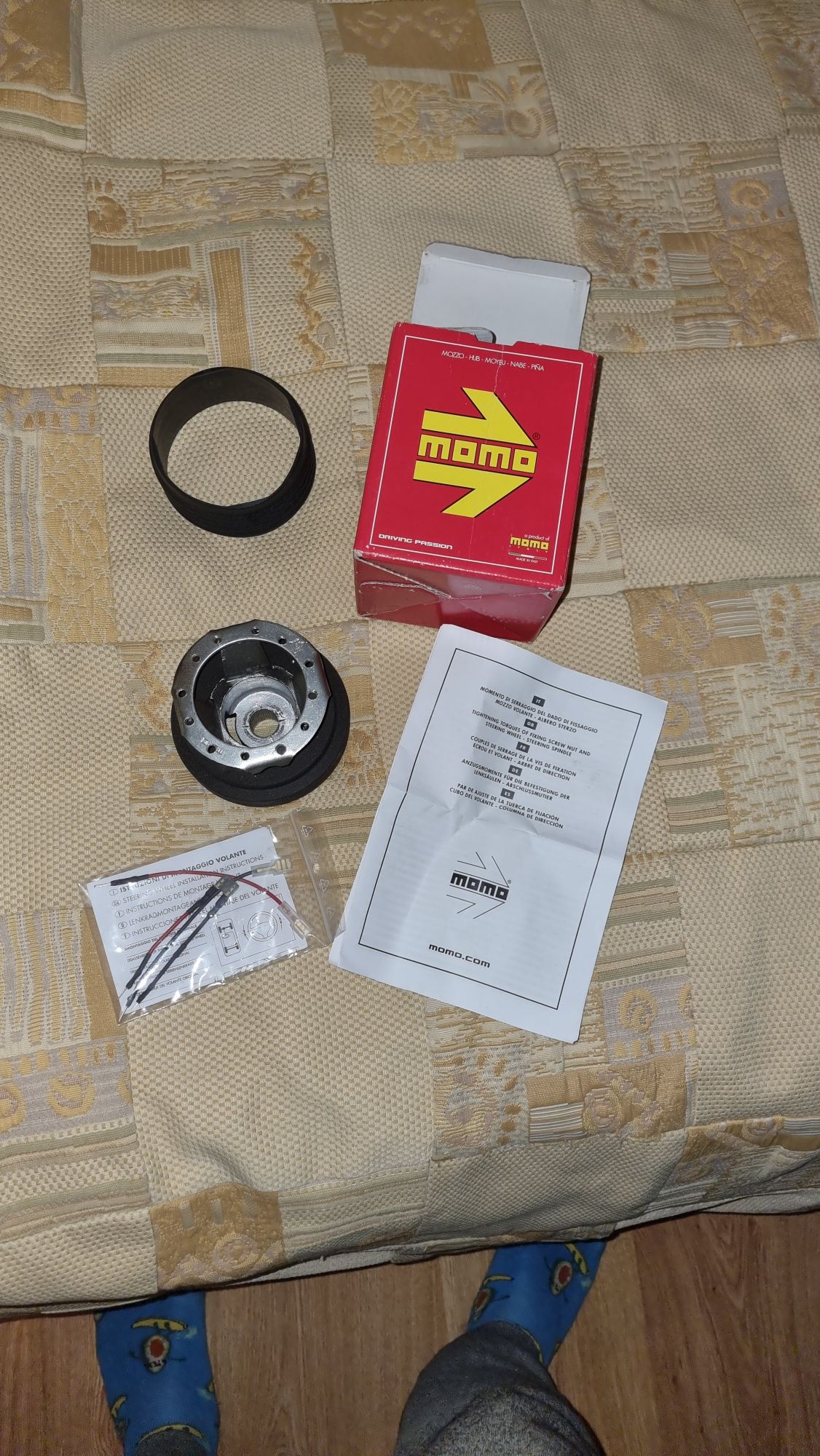 Naba MOMO peugeot 306 ph2 ph3, adapter kierownicy numer 6826 , airbag