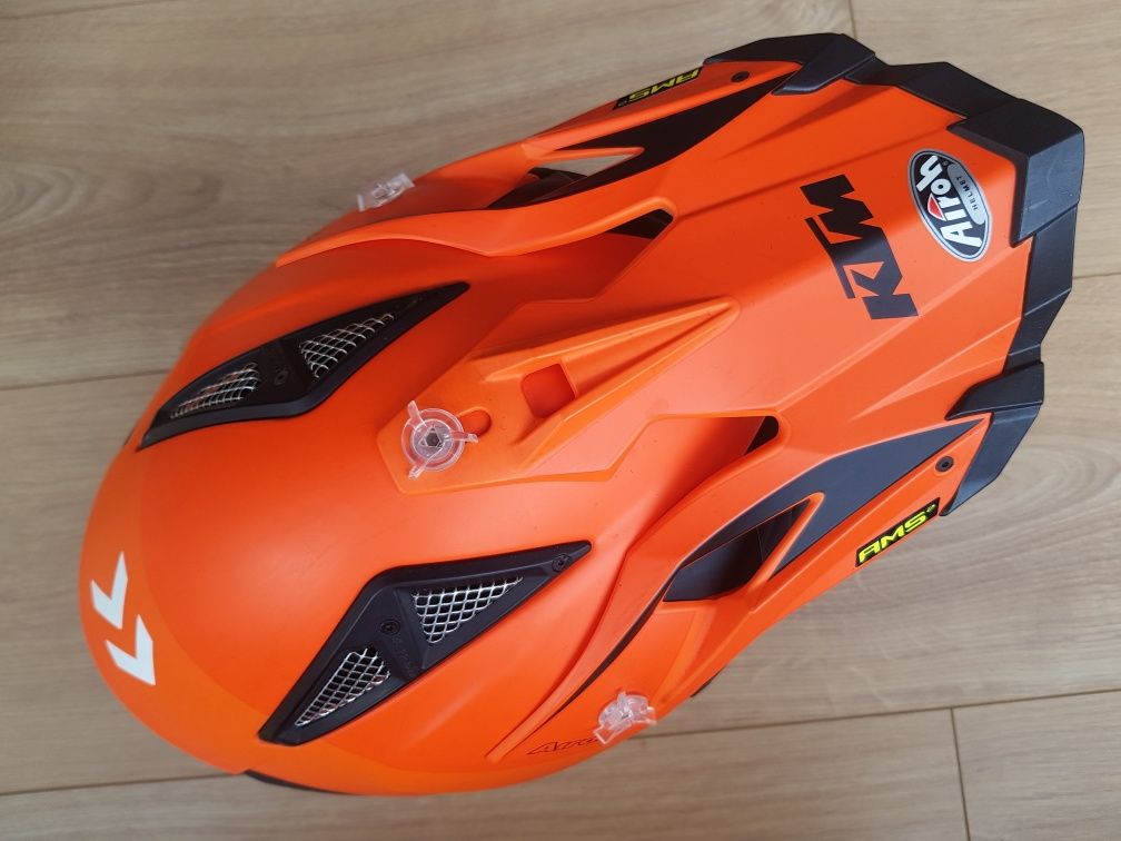 Kask Airoh Aviator XL Fluo KTM