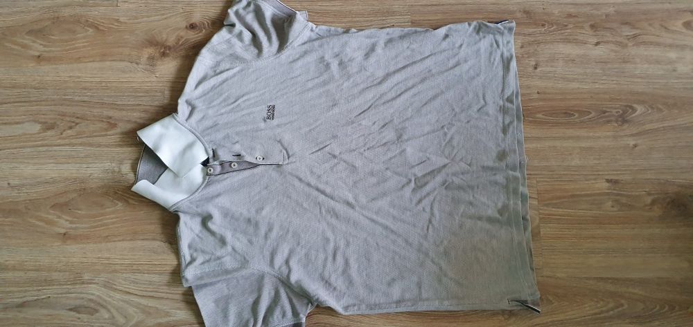 BOSS koszulka męska polo rozmiar XXL wymiary na zdjęciach stan b.dobry