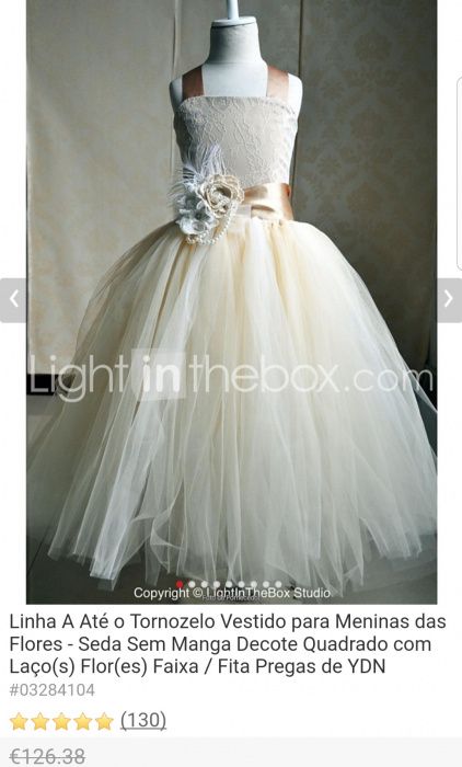 Vestido comunhão