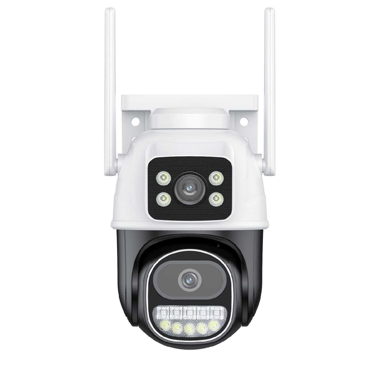Kamera Podwójna Obrotowa Zewnętrzna IP Wifi 8Mpx
