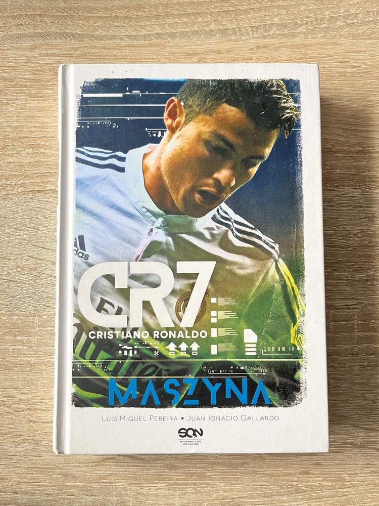 Ksiażka CR7 Maszyna, Cristiano Ronaldo