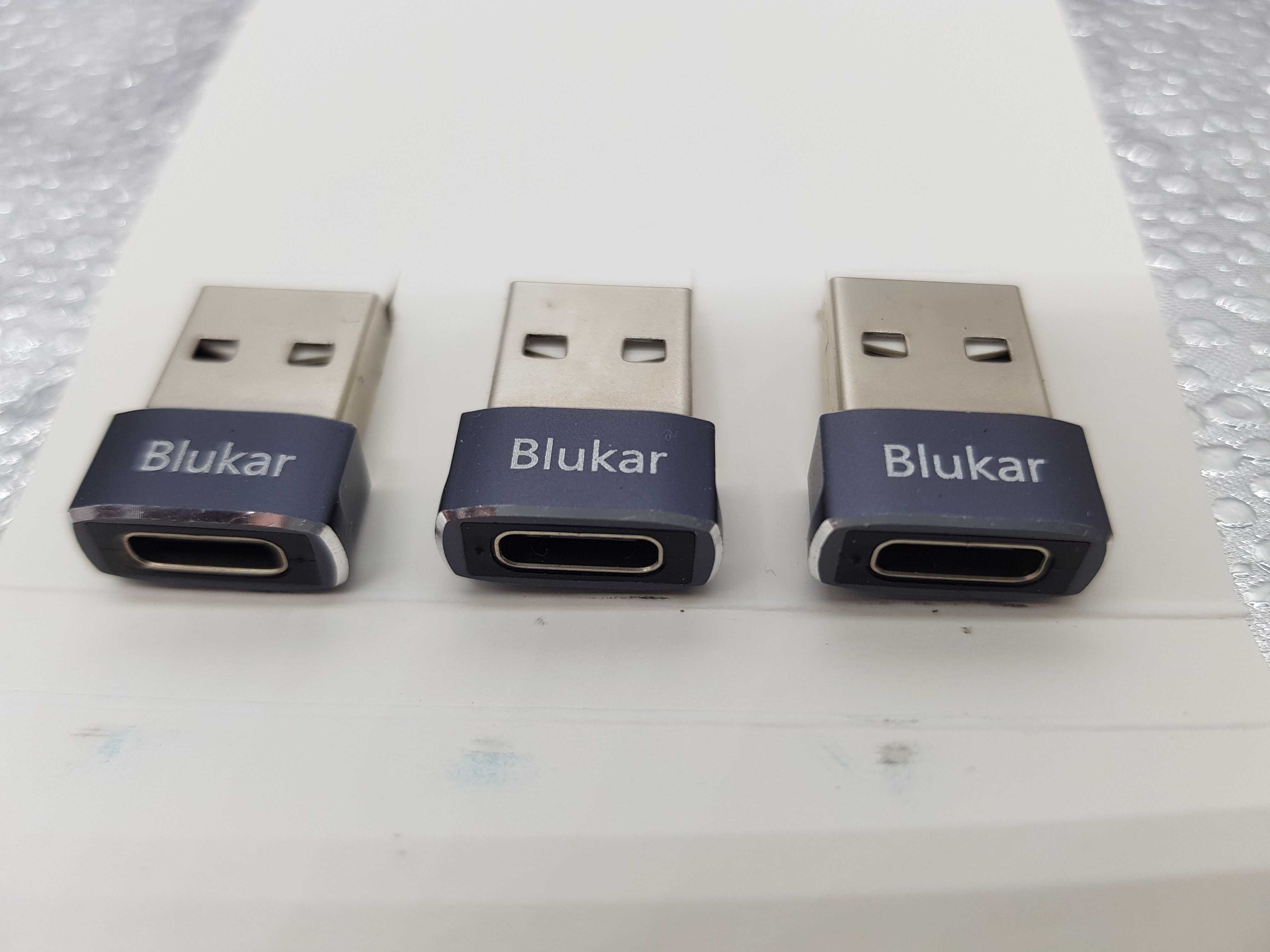 Adapter USB-C - USB Blukar 3 szt