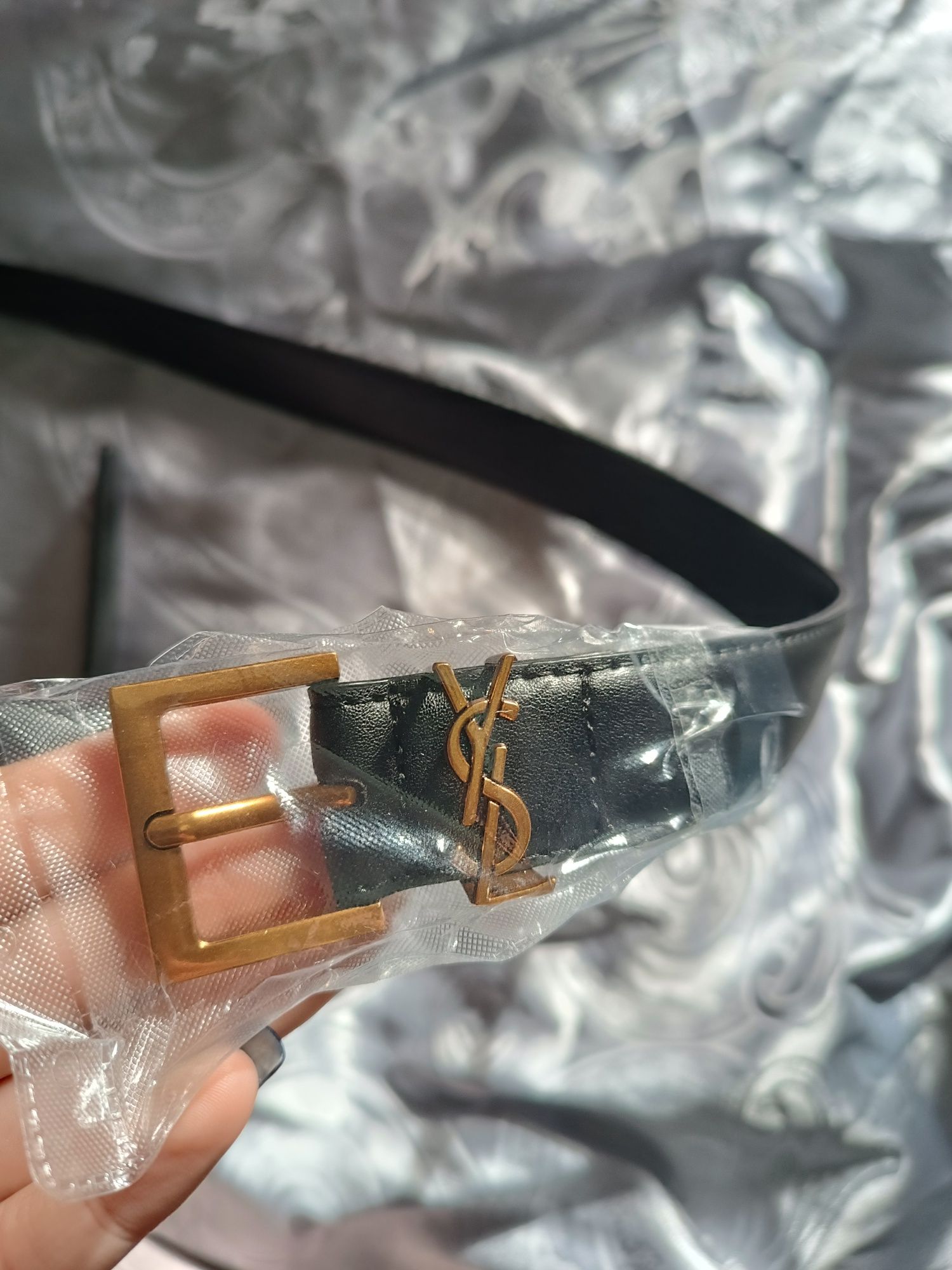 Envio imediato - Cinto Ysl de alta qualidade preto