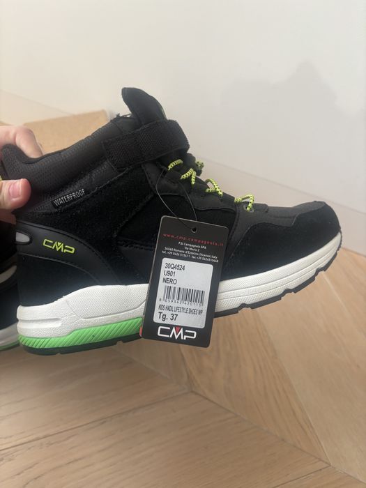 Нові дитячі ботинки черевики водонепроникні мембрана  37