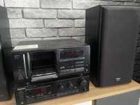 wzmacniacz pioneer wraz z kolumnami