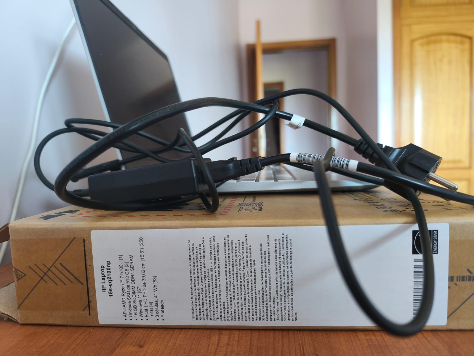 HP 15S-EQ2100NP | Ryzen 7 5700U | 16GB RAM | 512GB SSD | Garantia |W11