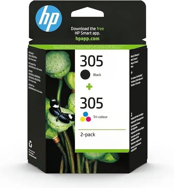 Картридж HP 305 оригінал 6ZD17AE Black + Tri-Color