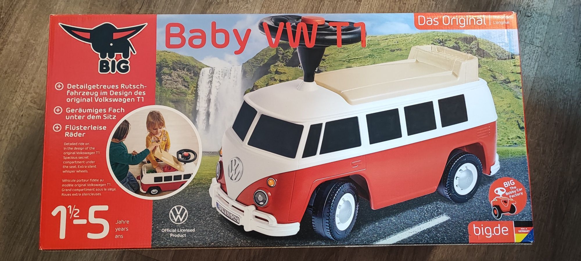 Baby VW T1 Red from BIG