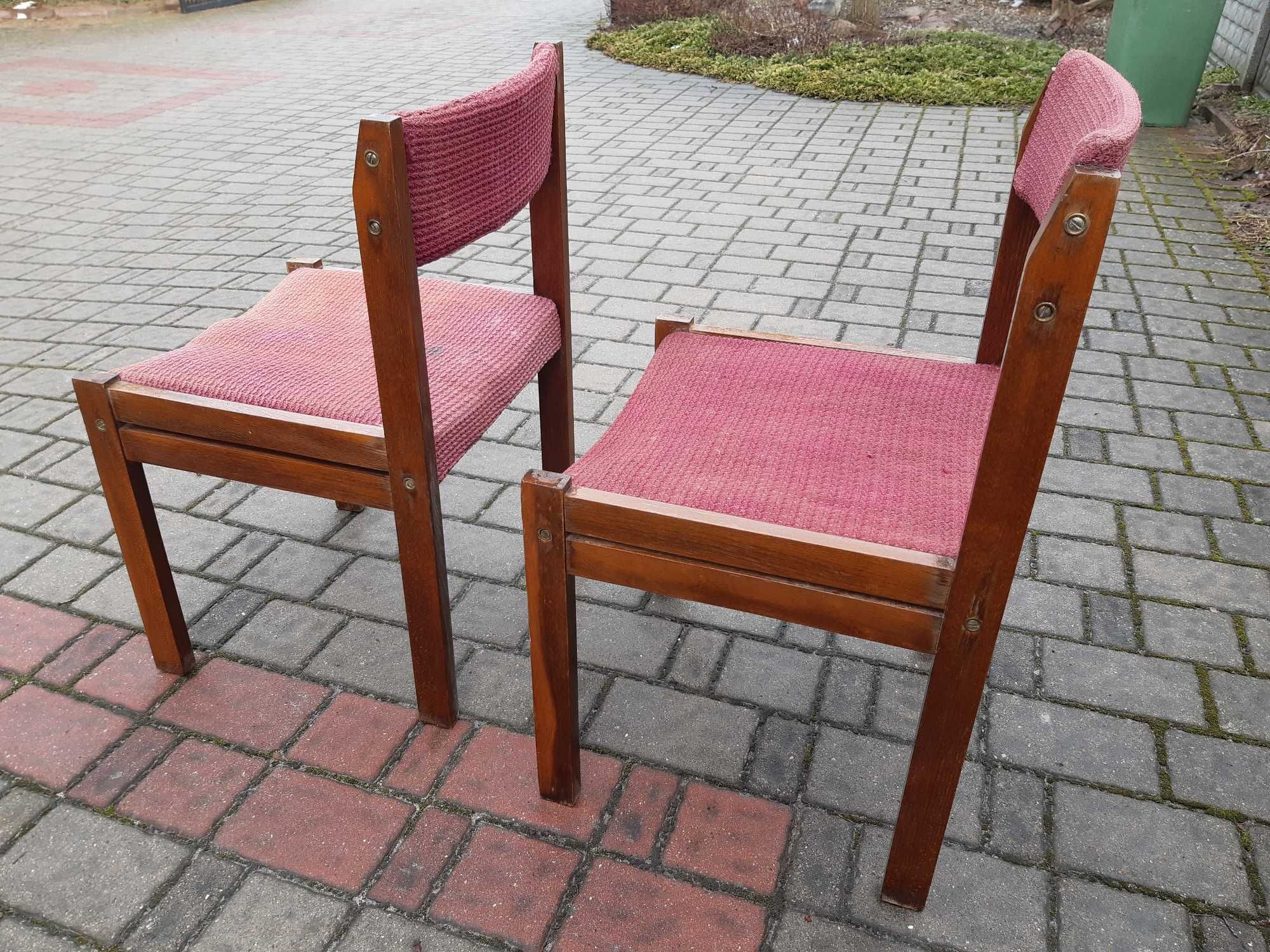 Krzesła PRL tapicerowane, Zamojskie Fabryki Mebli