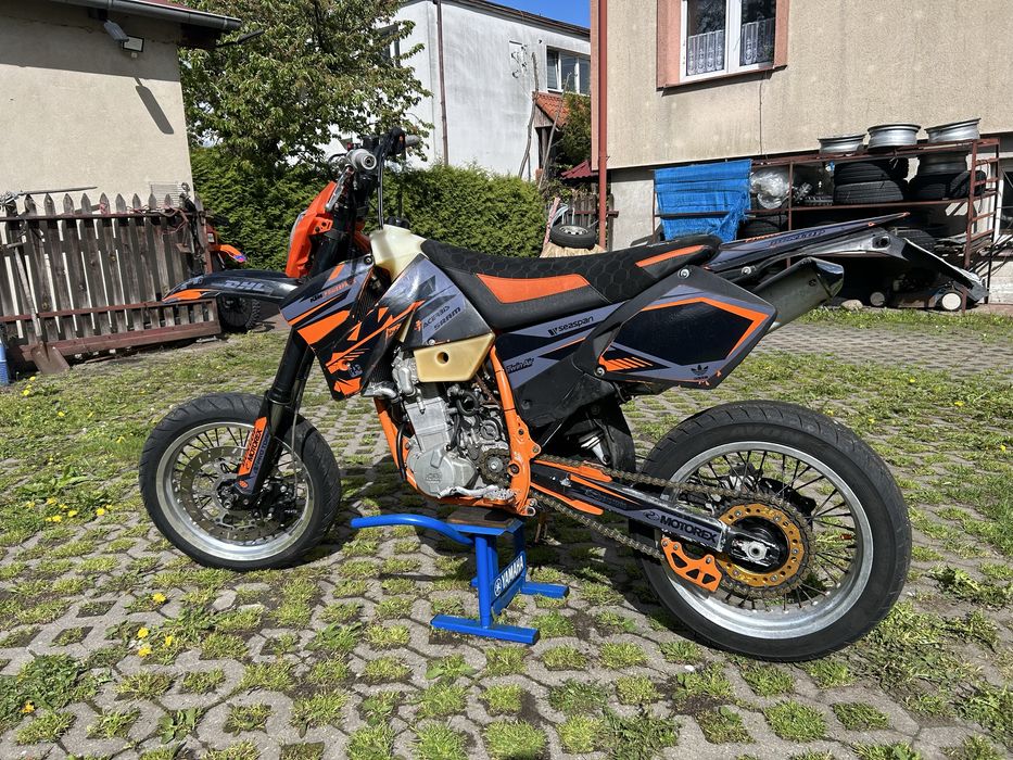 KTM EXC 520 Supermoto zarejestrowany A2