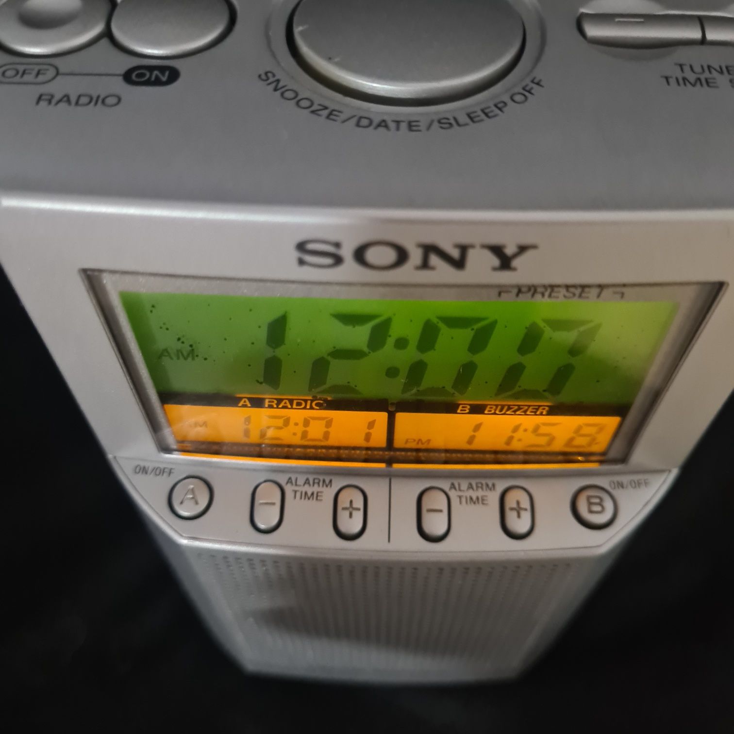 Sony ICF-C793 AM/FM Clock Radio