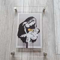 Banksy Toxic Mary reprodukcja na pleksie 42×29.5