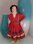 Boneca antiga traje típico da Madeira