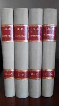 Dicionário Lello Universal 4 Volumes Ilustrado.