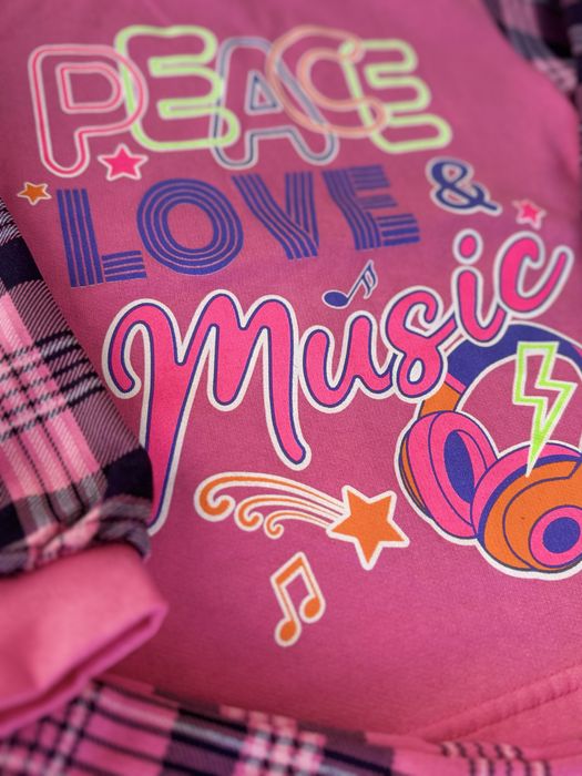 Тепла підліткова піжама для дівчинки