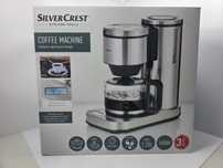 Ekspres Silvercrest Coffe Machine Skmt 1650 A1 Srebrny