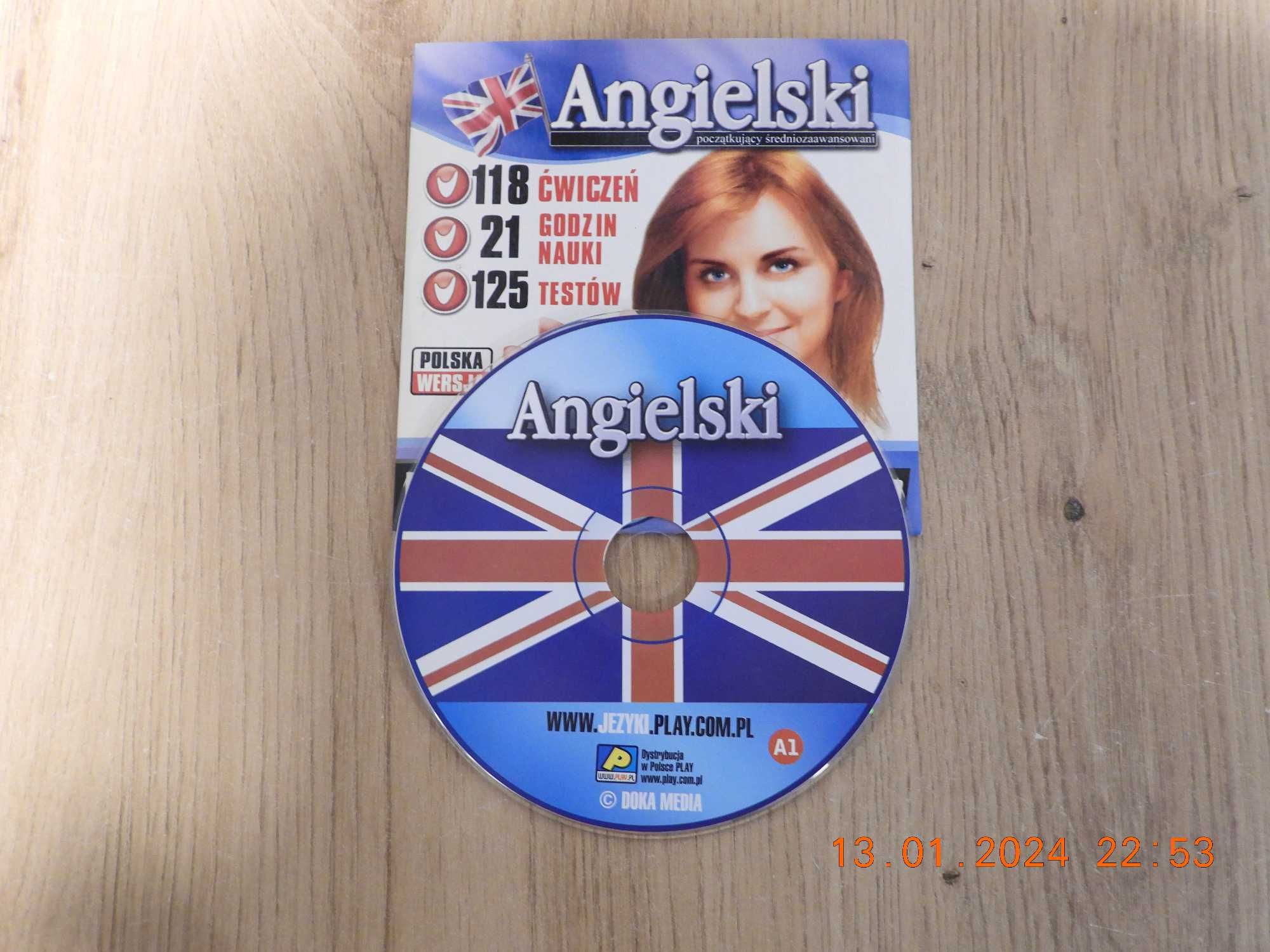 Komputer CD - Angielski - Płyta do nauki języka